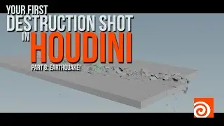 The Earthquake Effect in Houdini FX | Your First Destruction Shot Part 8
