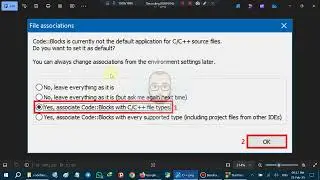 CodeBlocks 20.03 (mingw) Setup