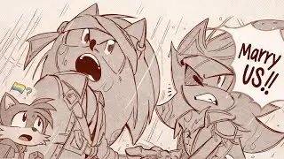 He Said WHAT?! 😱💍| Sonic x Shadow | Sonadow | Comic Dub #sonic #shadow #sonadow #comicdub