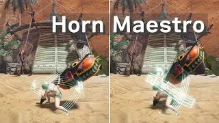 [MHR] Horn Maestro Skill Speed Comparison Hunting Horn [Monster Hunter Rise]