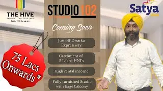 Studio 102 in Satya The Hive | Ready to move Commercial On Dwarka Expressway Gurgaon #9319502014