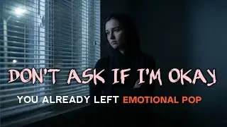 DON&rsquo;T ASK IF I&rsquo;M OKAY &ndash; Dark Emotional Pop | Late-Night Song | Lyrics Video 