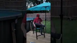I Printed a 3D Deadpool Mask #3dprinting #deadpool #bambu #bambulab
