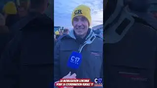 La mobilisation continue pour la Coordination Rurale 17 blocage du d&eacute;p&ocirc;t de la Pallice La Rochelle