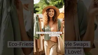 Eco-Friendly Summer Fashion in 2025 ~ Blog On Fashion #fashion #summer #2025 #trends #new #shorts