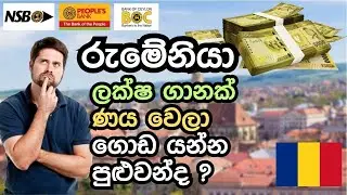 ලක්ෂ ගානක් ණය වෙලා රුමේනියා ගිහින් ගොඩ යන්න පුළුවන්ද / Loan for Romania