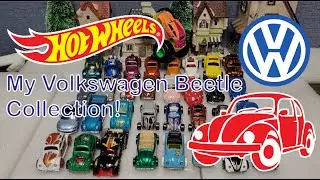 My Entire Collection of 1/64 scale Volkswagen Beetles!