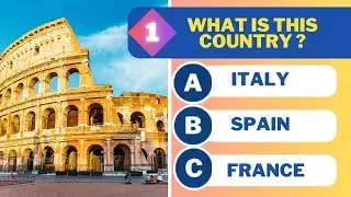 AMAZING QUIZ!!! How Much Do You Know About ITALY?  | 10 General Knowledge Questions