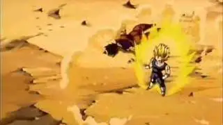 Vegeta recovered by senzu bean (jap)