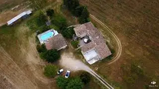 M A P [ by drone ] France Villa Gitte near Mont Ventoux