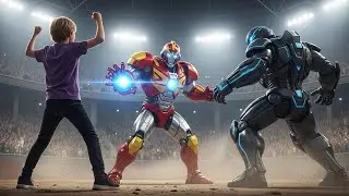 From Scrap to Champion: The Robot and the Boy