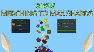 Merching to Max Shards - Episode 1 - Runescape 3 Money-Making Method