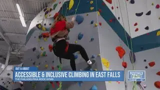 Climbing for Community: Rachel Visits The Philadelphia Rock Gyms | Positively Philly