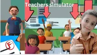 I played Teacher Simulator |Teacher Simulator |Gaming|Pro pixel gaming |