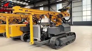 High-Quality & Versatile Solar Pile Driver Drill Rig | Precision Engineering & Robust Design