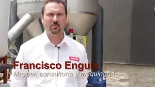 Silo mezclador para plásticos