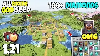🔥Ultimate (God Seed) For Minecraft 1.21.123 Bedrock And PE | All Biomes Seed | Minecraft Seeds
