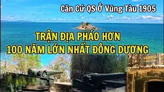 Toàn cảnh trận địa pháo và hầm thủy lôi hơn 100 năm do quân đội Pháp xây dựng trên bờ biển Vũng Tàu