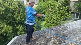 Roof soft washing in Sudbury, MA