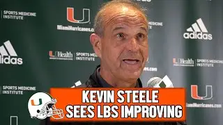 Kevin Steele on Linebackers Improving, Defensive Line Rotation & Freshman Having Bigger Role