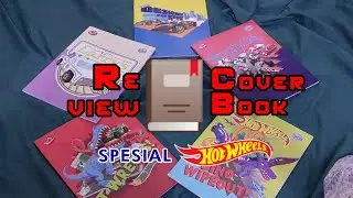 Review Cover Book &bull; Unboxing Buku Tulis Spesial Sidu Hot Wheels Full Episode