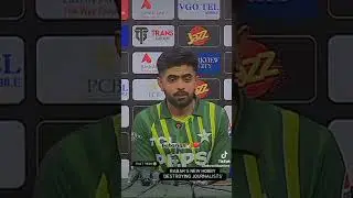 Babar Swag | Babar press conference today | Funny Answer