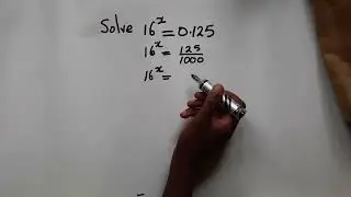 Solve for X