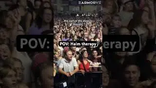 Haim are the best therapist. #haim @HaimTheBand