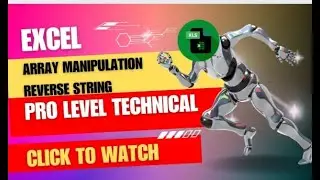 Quick Excel Trick: Reverse Text in Seconds! | Excel Tips & Tricks