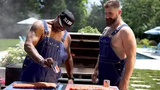 Jason Kelce Becomes King of the Grill