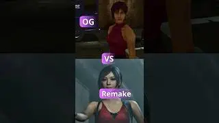 Первая встреча Ады Вонг с Леоном &mdash; Resident Evil 2 OG против Remake