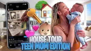 HOUSE TOUR!! || I got my first house at 18 with a baby😛