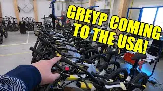 That's A LOT of E-Bikes! | Greyp Factory Tour