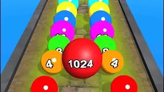 2048 Colors Ball Run 💸🎱❤️MAX LEVELS!! All Levels Gameplay Walkthrough Android, iOS NEW UPDATE