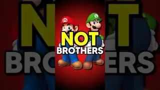 Luigi is NOT Mario&rsquo;s Brother&hellip;