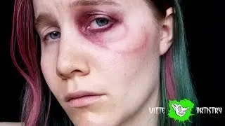 ✅ REALISTIC BRUISED EYE MAKEUP HALLOWEEN TUTORIAL - Witte Artistry