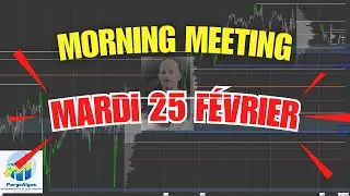 Morning Meeting Mardi 25 f&eacute;vrier Nvidia Coorporation au centre de toutes pr&eacute;ocupations