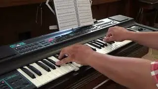 &Oacute; Igreja De Deus, Resplandece | Organista Bujor Florin Lucian tocando o &Oacute;rg&atilde;o Wersi City Fox 20