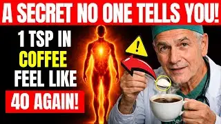 Over 65? Add THIS to Your COFFEE to STOP Muscle Loss & FIGHT SARCOPENIA FAST | Senior Health Tips