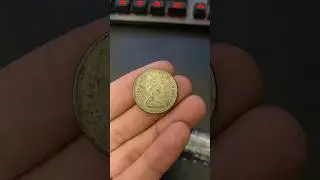 I got a Canadian silver quarter again in a coin roll hunt #coin #quarter #silver #coinrollhunting