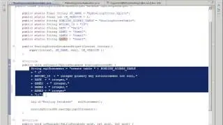 08 Android Database - SQLite