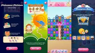 New Season How To Get Free Booster | Midsummer Meltdown | Level 3261 | Candy Crush Saga 