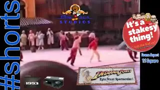 Indiana Jones Show | Clip 6 | Walt Disney World | MGM Studio&rsquo;s | May 1993 | 90&rsquo;s footage | #shorts