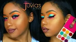 EVERY SHADOW IN THE PALETTE CHALLENGE!! ||| USED ALL 9 SHADES! ||| Juvia's Place Zulu Palette