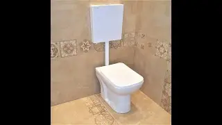 Joyo Cera Floor Mounted European Water ClosetWestern Toilet CommodeEWC S Trap Hydraulic Seat Cover