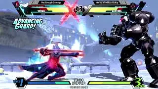 UMvC3 at Combo Breaker 2018 - NotEnoughDamage vs ImmaShirtlessBaby