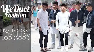 HOW TO | 5 LOOKS WITH 5 ITEMS FOR MEN | WE DUET