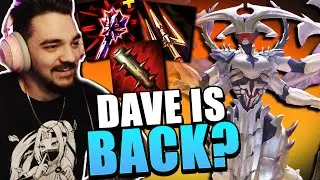 DAVE RETURNS?! TRYHARD THANATOS IN RANKED JOUST! -  Smite