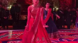 Lehanga Sangeet Choreography || Maya Ali Dancing On Her Brother's Sangeet