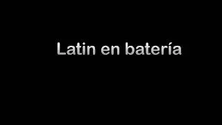 Ritmo Latin en bater&iacute;a